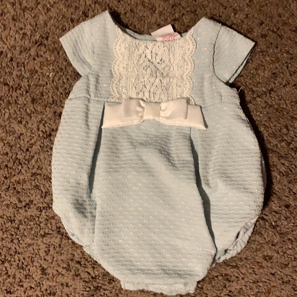 Antique blue onsie